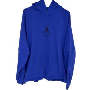 Purple Jordan Breakfast Club Hoodie XL Basketball Athletic Sportswear Flaws‎